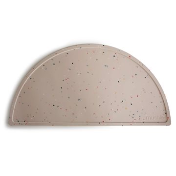 Mushie Silikone Dækkeserviet - Vanilla Confetti